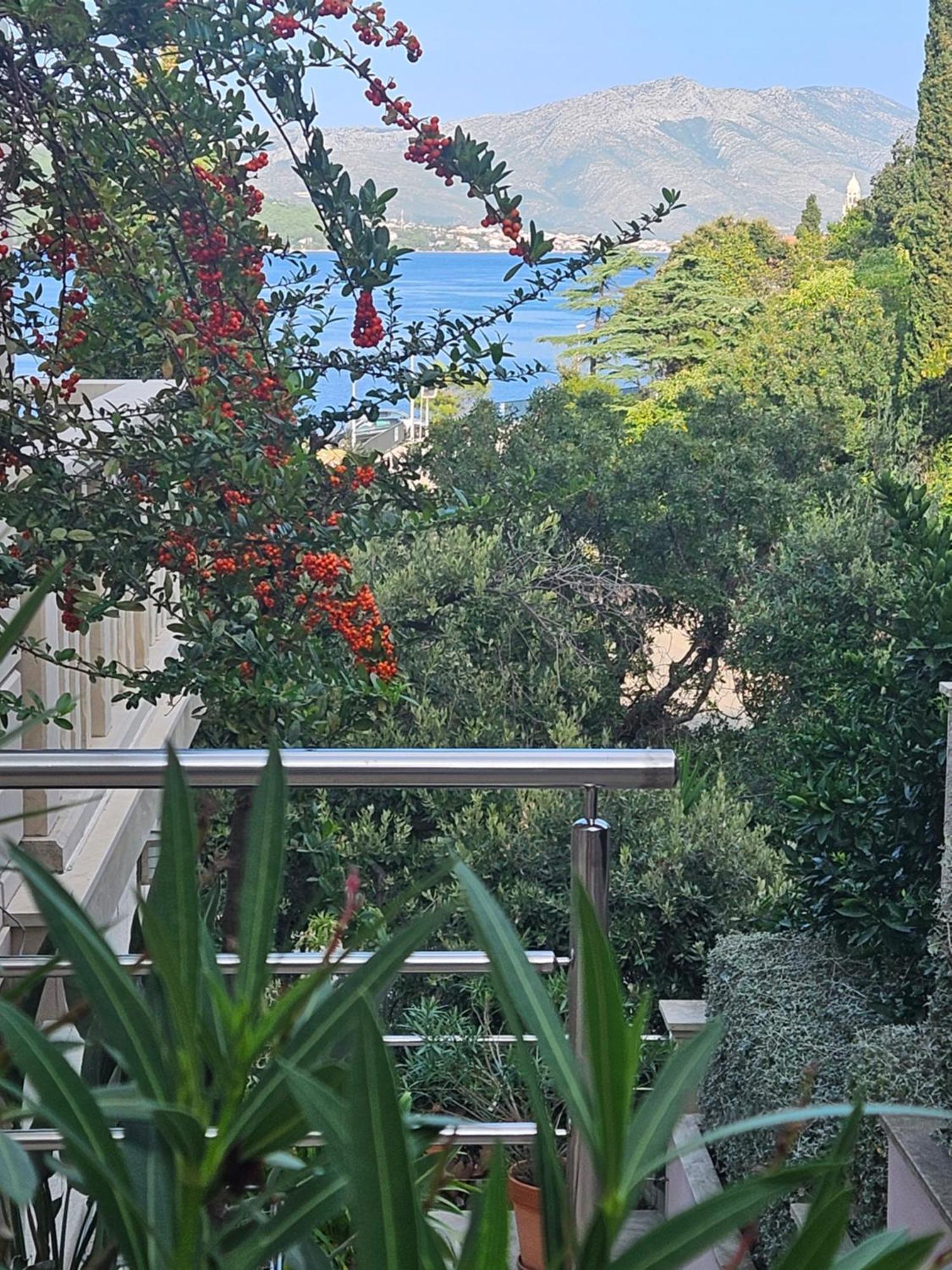 Villa Jade Apartments Front Row Sea View - Walk To Korcula Old Town Medvinjak Exterior foto