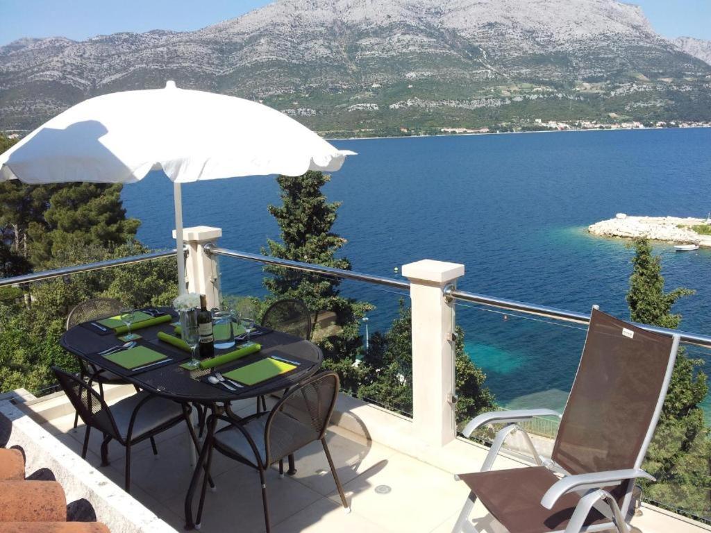 Villa Jade Apartments Front Row Sea View - Walk To Korcula Old Town Medvinjak Exterior foto